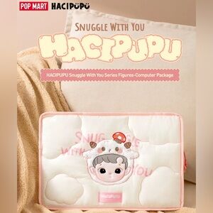 Authentic HACIPUPU Snuggle With You Series Figures-Computer/Laptop Bag